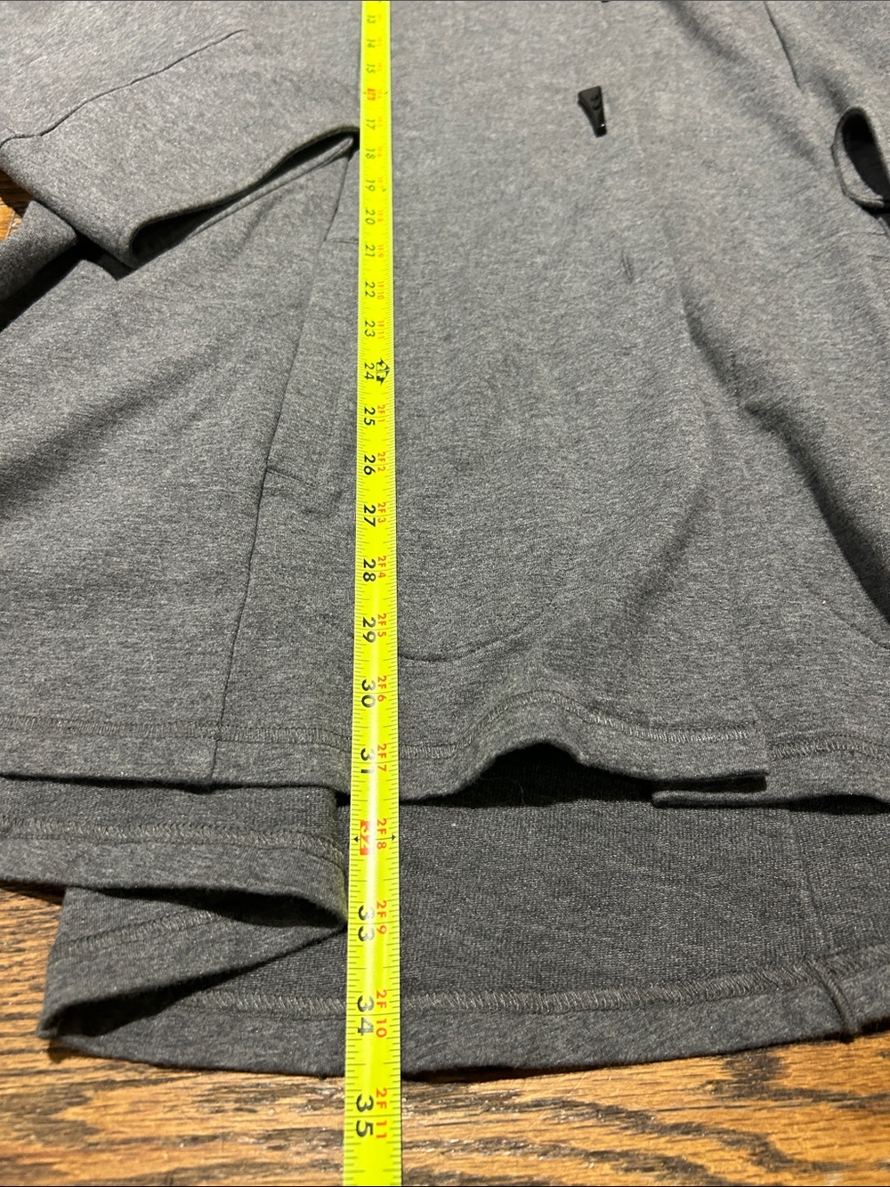 Soft Surroundings Gray Ruffle-Collar Jacket - Picture 2 of 11